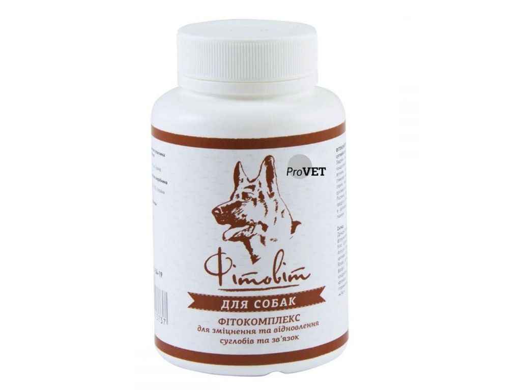 Комплекс д/зміцн./відн.суглобів та зв’язок д/собак 100табл. ТМ Provet Комплекс д/зміцн./відн.суглобів та зв’язок д/собак 100табл. ТМ Provet