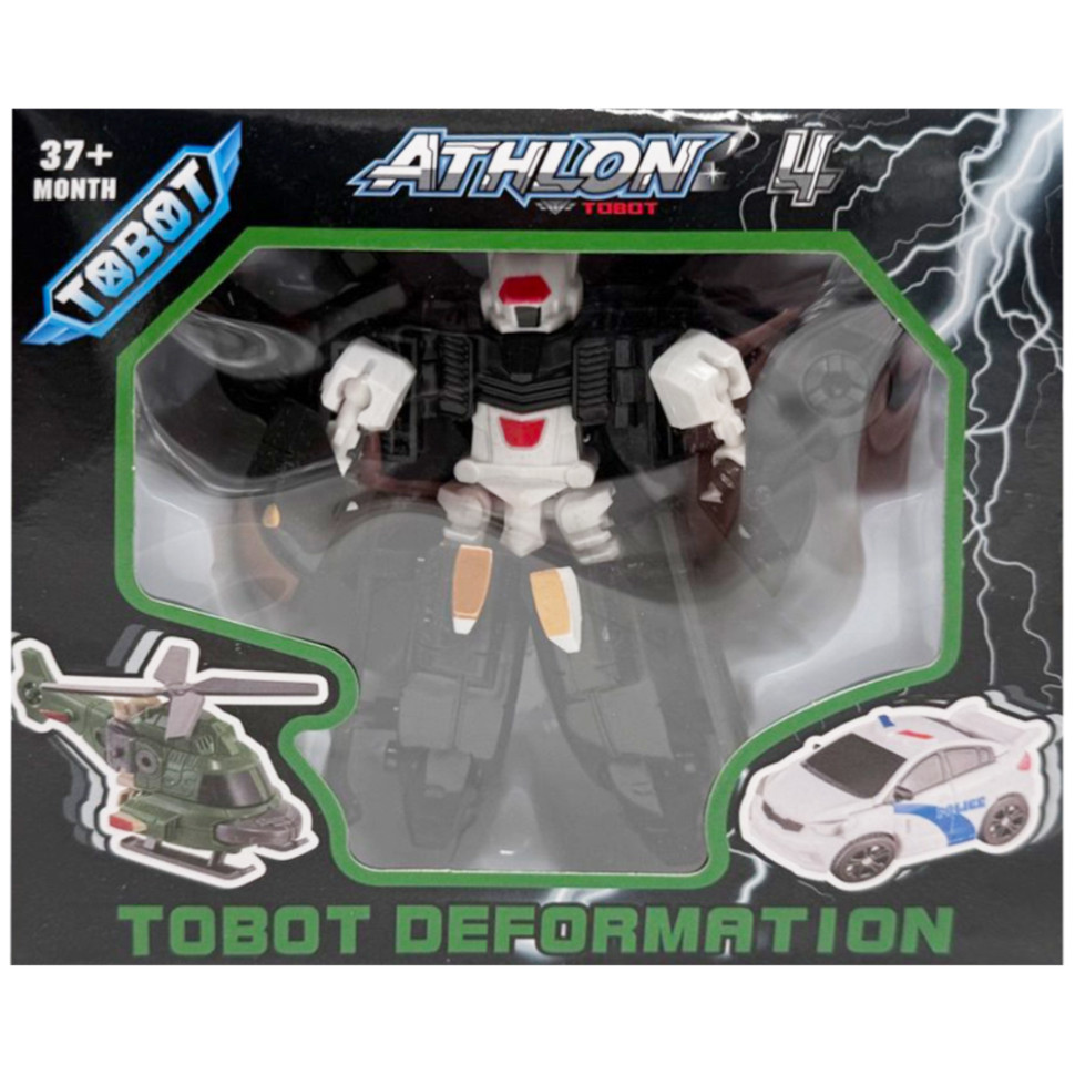 Машинка-трансформер "Tobot 2 в 1" 525-1(Black-1) пластик Машинка-трансформер "Tobot 2 в 1" 525-1(Black-1) пластик