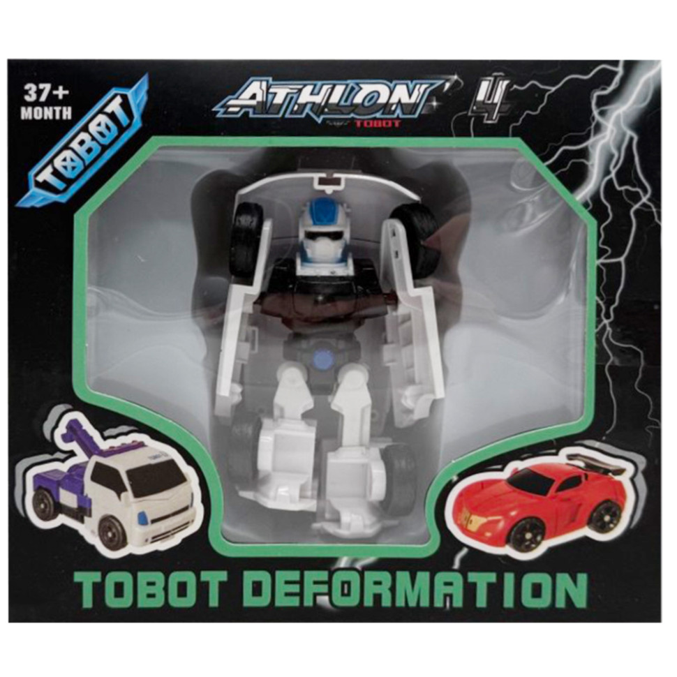 Машинка-трансформер "Tobot 2 в 1" 525-1(Black-2) пластик Машинка-трансформер "Tobot 2 в 1" 525-1(Black-2) пластик