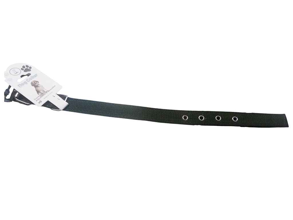 Нашийник брезент 45см 25мм подвійний ТМ DOG COLLAR Нашийник брезент 45см 25мм подвійний ТМ DOG COLLAR