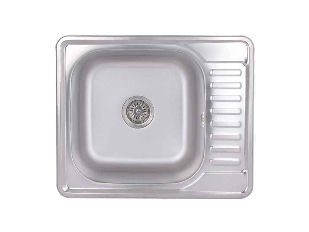 Мийка врізна 580х480х180мм 1 5848, Satin 0,8мм BRIN5848SAT08 ТМ Brinex Мийка врізна 580х480х180мм 1 5848, Satin 0,8мм BRIN5848SAT08 ТМ Brinex