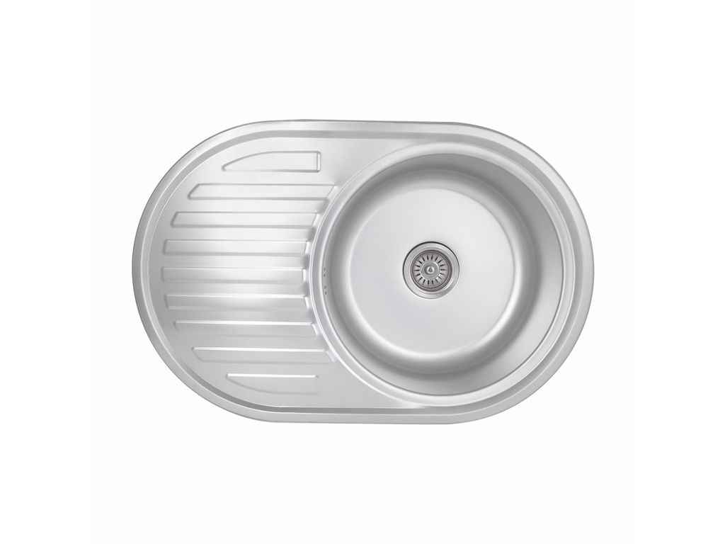 Мийка врізна 770х550х180мм 1 7750, Micro Decor 0,8мм BRIN7750MDEC08 ТМ Brinex Мийка врізна 770х550х180мм 1 7750, Micro Decor 0,8мм BRIN7750MDEC08 ТМ Brinex