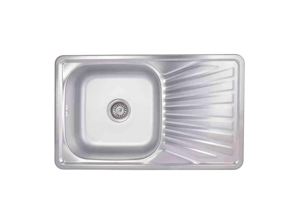 Мийка врізна 780х480х180мм 1 7848, Satin 0,8мм BRIN7848SAT08 ТМ Brinex Мийка врізна 780х480х180мм 1 7848, Satin 0,8мм BRIN7848SAT08 ТМ Brinex