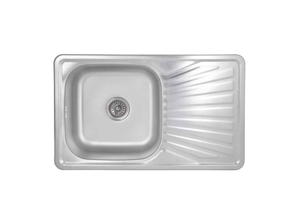 Мийка врізна 780х480х180мм 1 7848, Micro Decor 0,8мм BRIN7848MDEC08 ТМ Brinex Мийка врізна 780х480х180мм 1 7848, Micro Decor 0,8мм BRIN7848MDEC08 ТМ Brinex