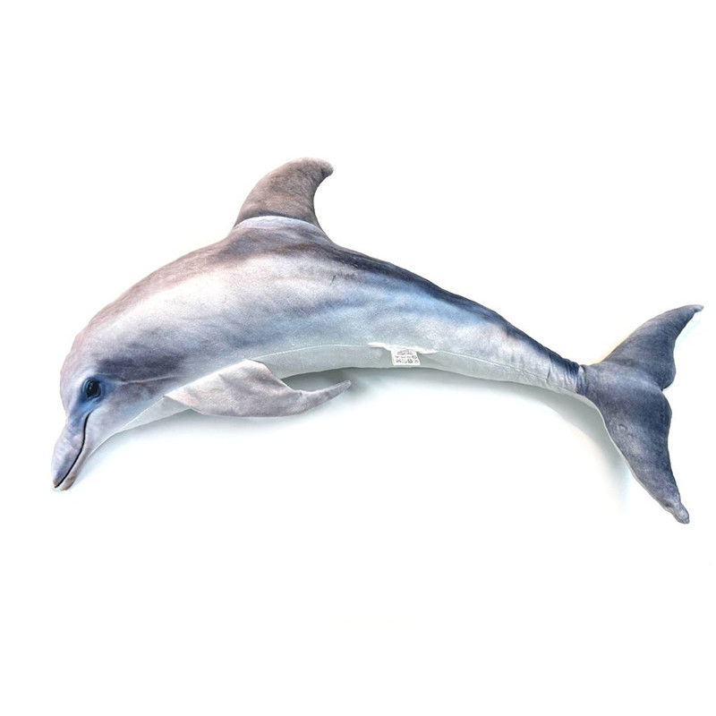 Дитяча м'яка іграшка "Дельфін" DOL, розмір 80 см Дитяча м'яка іграшка "Дельфін" DOL, розмір 80 см