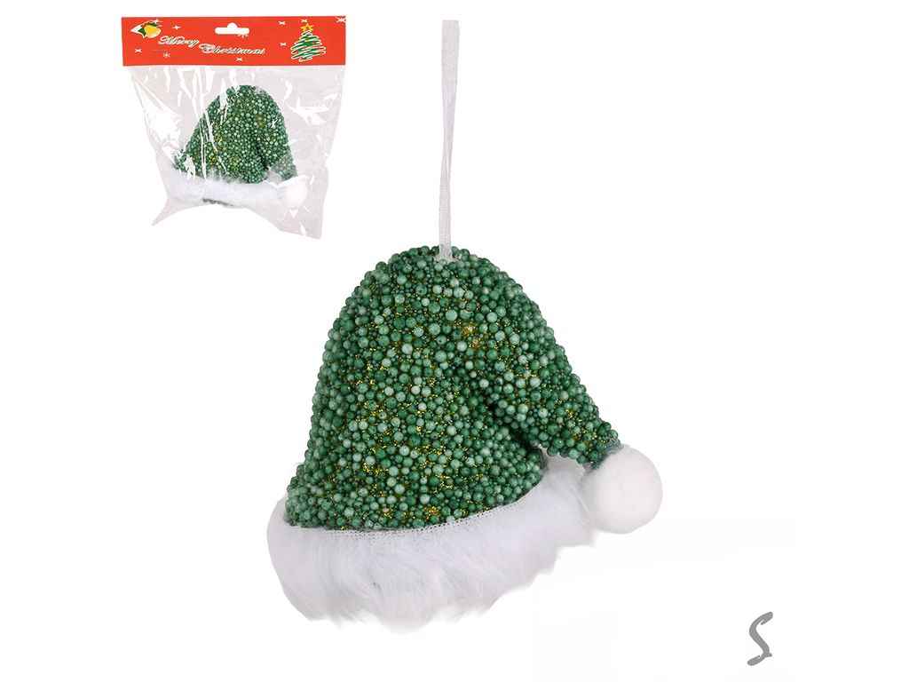 Підвіска новорічна 10*12см Hat R33876 ТМ STENSON Підвіска новорічна 10*12см Hat R33876 ТМ STENSON