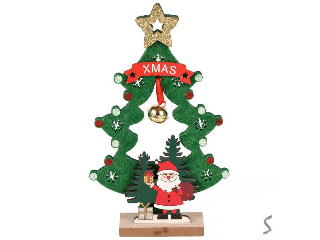 Декор новорічний 13*22см XMas R33804 ТМ STENSON Декор новорічний 13*22см XMas R33804 ТМ STENSON