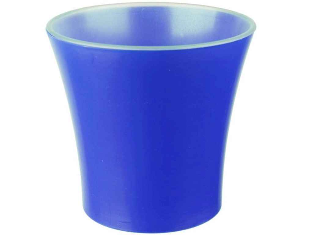 Горщик для квітів Орхідея діаметр 180мм синій ТМ КОНСЕНСУС Горщик для квітів Орхідея діаметр 180мм синій ТМ КОНСЕНСУС