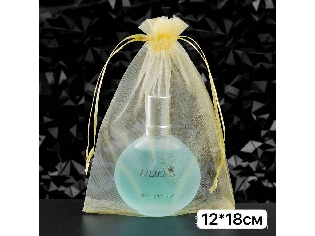 Мішечок подарунковий з органзи 10шт/уп 12*18см Карамельний №21 арт.СП-891 ТМКИТАЙ Мішечок подарунковий з органзи 10шт/уп 12*18см Карамельний №21 арт.СП-891 ТМКИТАЙ