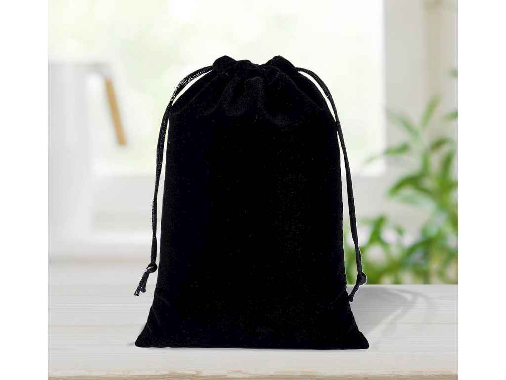 Мішечок подарунковий велюр 9*14см 10шт/уп Чорний №10 арт.СП-858 ТМКИТАЙ Мішечок подарунковий велюр 9*14см 10шт/уп Чорний №10 арт.СП-858 ТМКИТАЙ