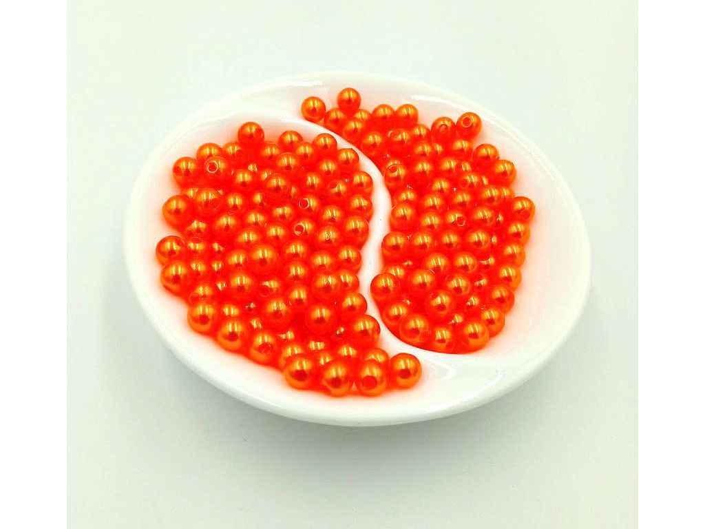 Намистини перлинні Ø-6мм 20гр≈160шт Помаранчевий арт.ЕД-162 ТМКИТАЙ Намистини перлинні Ø-6мм 20гр≈160шт Помаранчевий арт.ЕД-162 ТМКИТАЙ