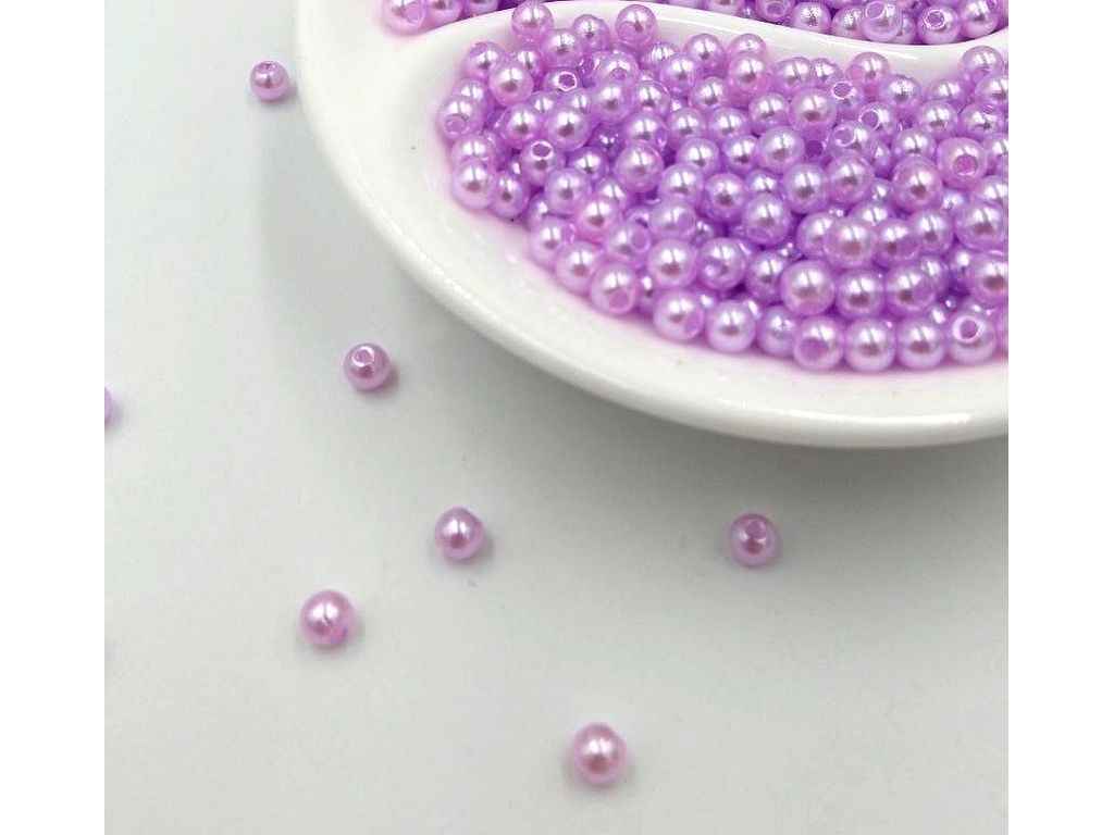 Намистини перлинні Ø-4мм 20гр≈660шт Бузковий арт.ЕД-150 ТМКИТАЙ Намистини перлинні Ø-4мм 20гр≈660шт Бузковий арт.ЕД-150 ТМКИТАЙ