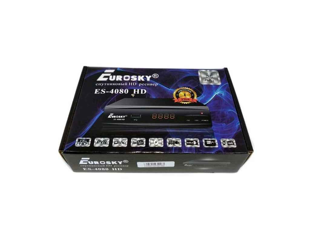 Супутниковий ресивер ES-4080 HD ТМEUROSKY Супутниковий ресивер ES-4080 HD ТМEUROSKY