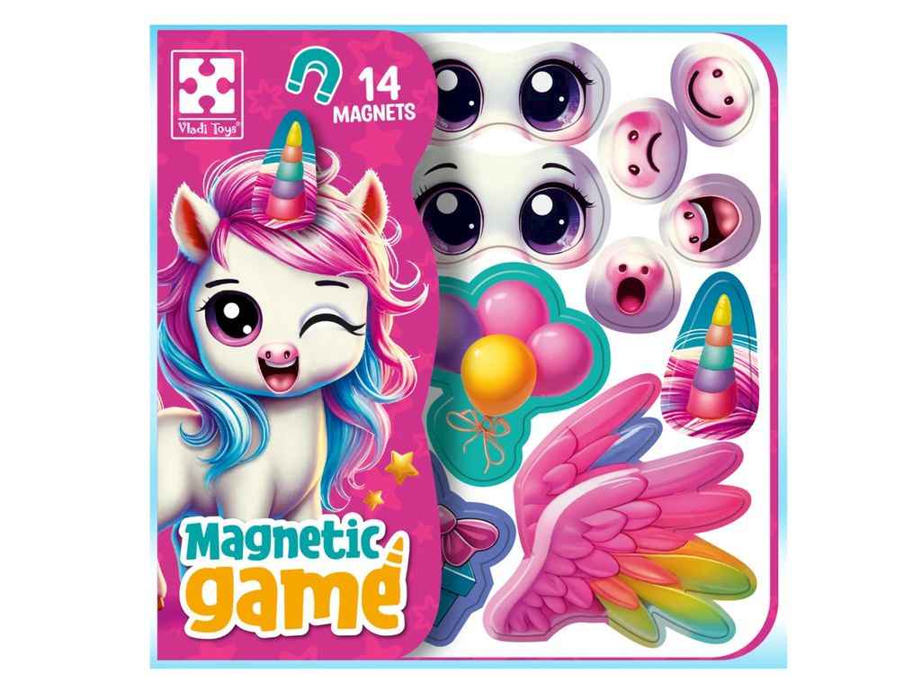Гра розвиваюча Емоції Єдиноріжки магнітна VT3220-01 ТМVLADI TOYS Гра розвиваюча Емоції Єдиноріжки магнітна VT3220-01 ТМVLADI TOYS