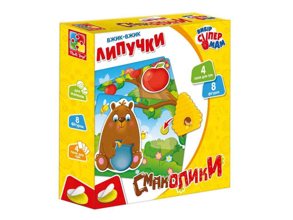 Гра з липучками Cмаколики VT1302-22 ТМVLADI TOYS Гра з липучками Cмаколики VT1302-22 ТМVLADI TOYS