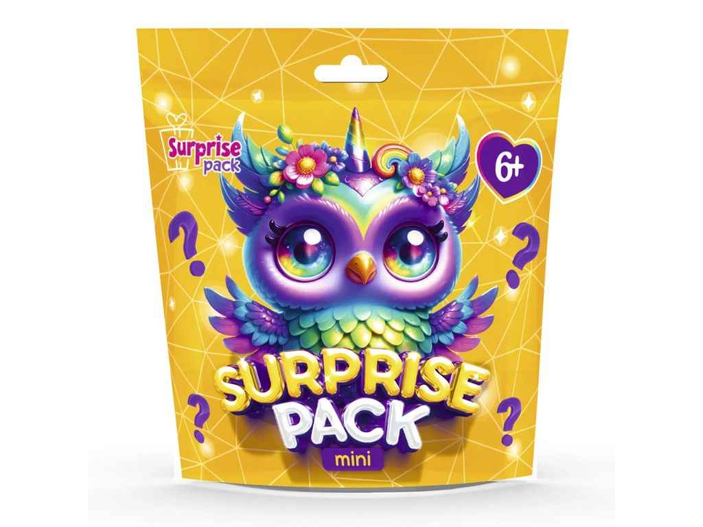 Іграшка-антистрес Surprise Pack Mini 1 жовтий із сюрпризами VT8040-01 ТМVLADI TOYS Іграшка-антистрес Surprise Pack Mini 1 жовтий із сюрпризами VT8040-01 ТМVLADI TOYS