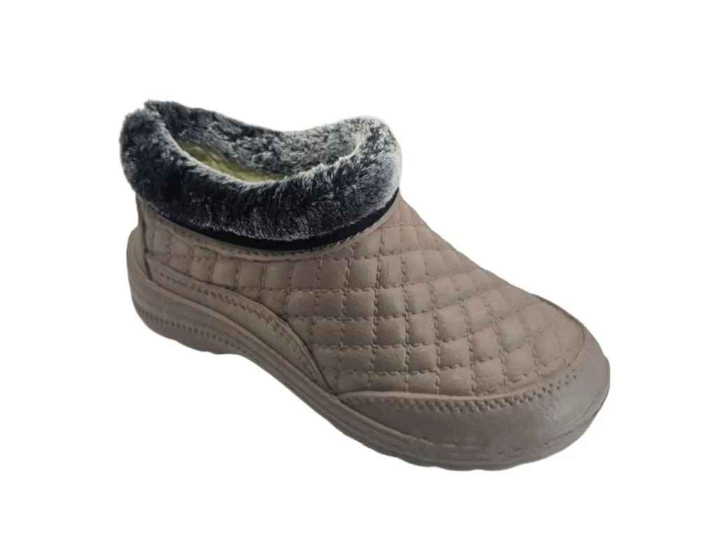 Калоші жіночі на хутрі арт.Б-03 бежевий 12пар/уп р.37-42 ТМКРОК Калоші жіночі на хутрі арт.Б-03 бежевий 12пар/уп р.37-42 ТМКРОК