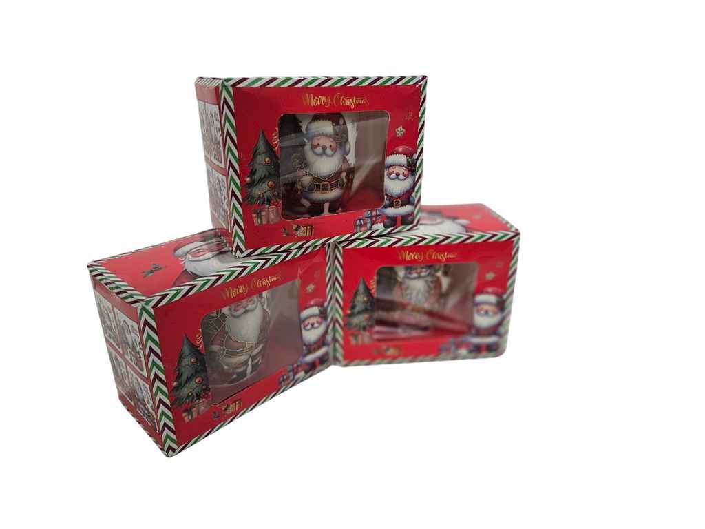 Чашка 340мл Merry Christmas HK-2340B-2/3664 в под. коробці ТМ PRC Чашка 340мл Merry Christmas HK-2340B-2/3664 в под. коробці ТМ PRC