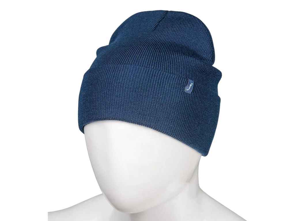 Шапка Остін (рожки) арт.Ostin темно-синій ТМ FERO Шапка Остін (рожки) арт.Ostin темно-синій ТМ FERO