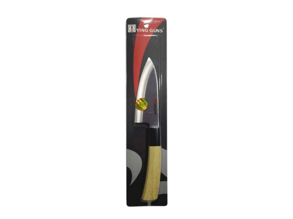 Ніж кухонний 23см LS11-1G дерев. ручка біла ТМ YINGGUNS Ніж кухонний 23см LS11-1G дерев. ручка біла ТМ YINGGUNS