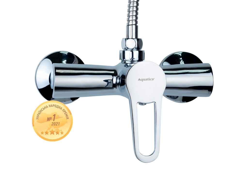 Змішувач для душу змішувач s32 Ø35 для душа (HK-1D130C) ТМ Aquatica Змішувач для душу змішувач s32 Ø35 для душа (HK-1D130C) ТМ Aquatica
