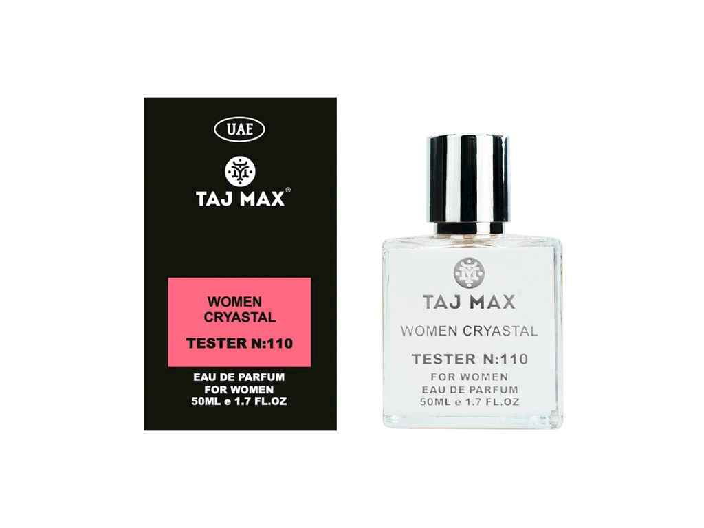 Парфумована вода для жінок 50мл ТЕСТЕР №110 VERSACE BRIGHT CRYSTAL ТМ TAJ MAX Парфумована вода для жінок 50мл ТЕСТЕР №110 VERSACE BRIGHT CRYSTAL ТМ TAJ MAX