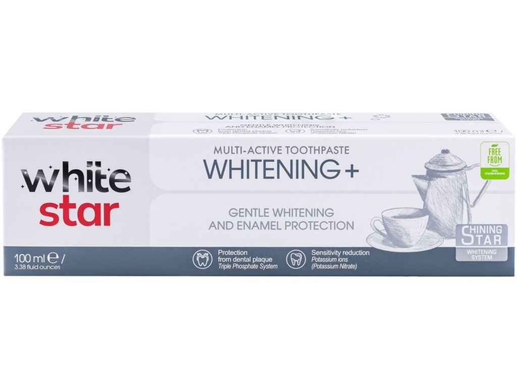 Зубна паста 100мл Whitening ТМ WHITE STAR Зубна паста 100мл Whitening ТМ WHITE STAR