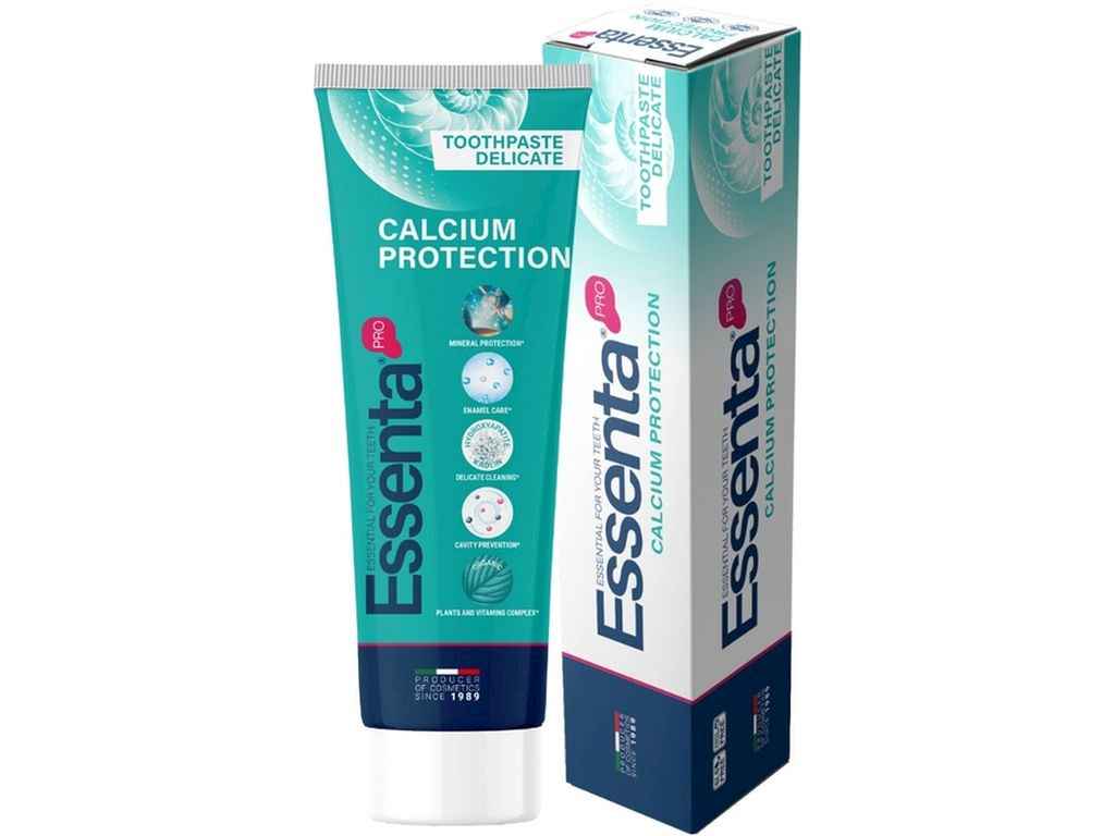 Зубна паста 75мл Calcium protection ТМ ESSENTA PRO Зубна паста 75мл Calcium protection ТМ ESSENTA PRO