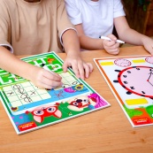 Дошка-тренажер "Розважальна" Vladi Toys VT5010-30 (укр). Зображення №3