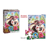 Дитяча гра-пазл "Кумедне Тхореня" Енергія Плюс 188373, 12 елементів. Зображення №2