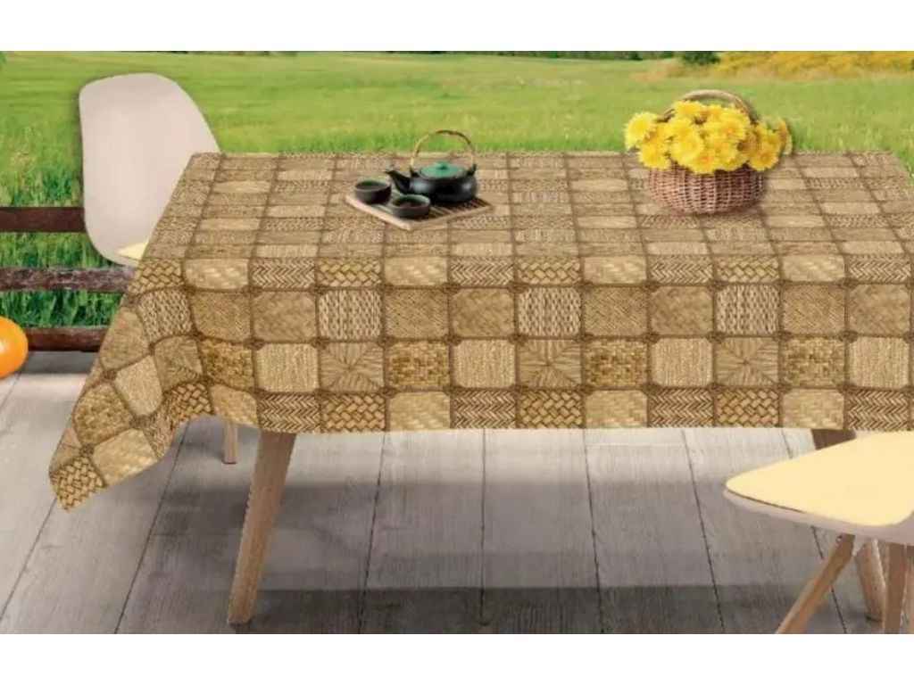 Скатертина флізелін на нетканій основі ES0843-1 1,35*1м ТМ DARIANA Скатертина флізелін на нетканій основі ES0843-1 1,35*1м ТМ DARIANA