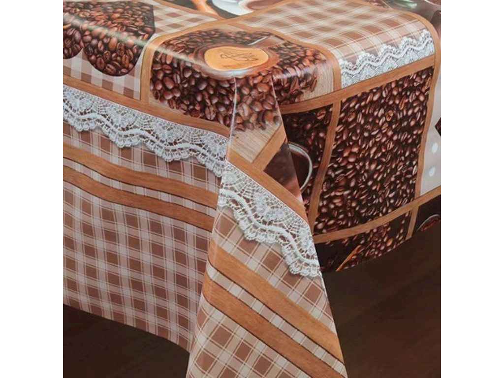 Скатертина флізелін на нетканій основі ES1258-1 1,35*2м ТМ DARIANA Скатертина флізелін на нетканій основі ES1258-1 1,35*2м ТМ DARIANA