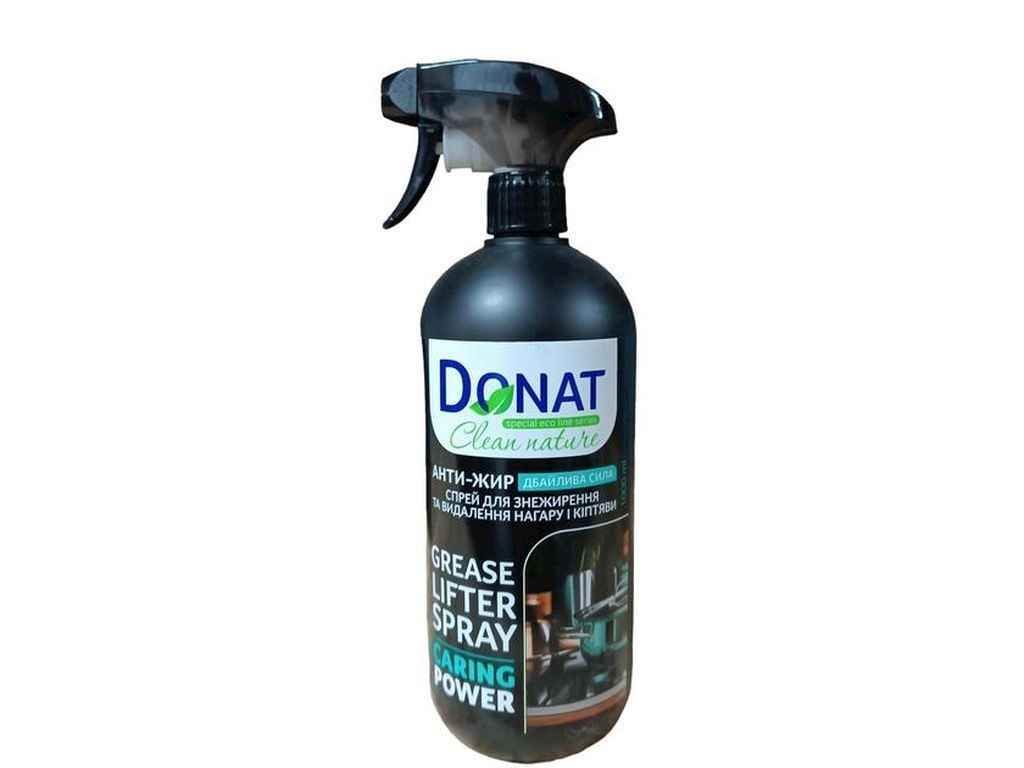 Засіб для видалення Жиру 1л тригер Універсальний Clean Nature ТМ DONAT Засіб для видалення Жиру 1л тригер Універсальний Clean Nature ТМ DONAT