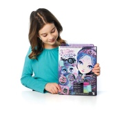 Набор для творчества Скетчбук: Эклипсия, черные листы Nebulous Stars 11121, 8 ручек. Изображение №2