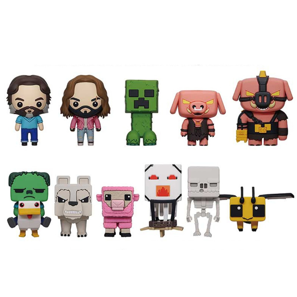 Игровая фигурка на клипсе Monogram 37035 серии "Minecraft: Фильм" в ассортименте Игровая фигурка на клипсе Monogram 37035 серии "Minecraft: Фильм" в ассортименте