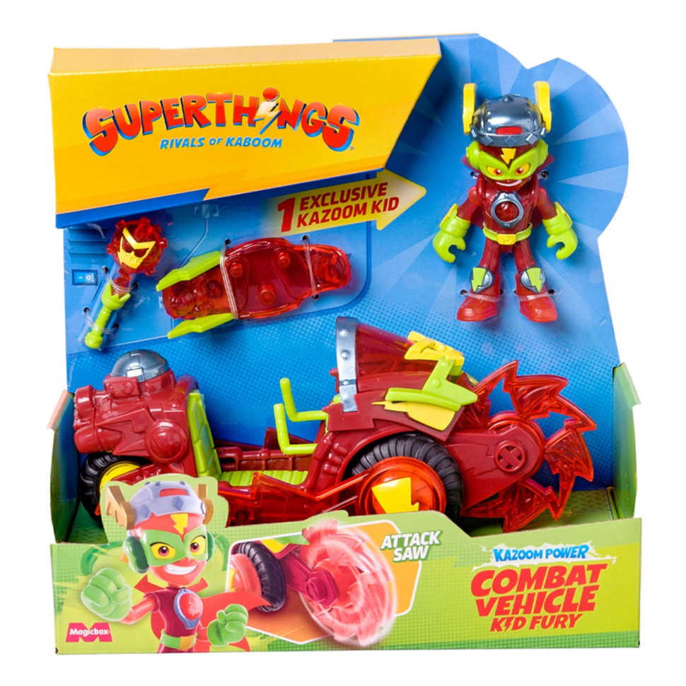 Детский игровой набор "Кид Фьюри" SuperThings PSTSP116IN210 серии "Combat Vehicles" Детский игровой набор "Кид Фьюри" SuperThings PSTSP116IN210 серии "Combat Vehicles"