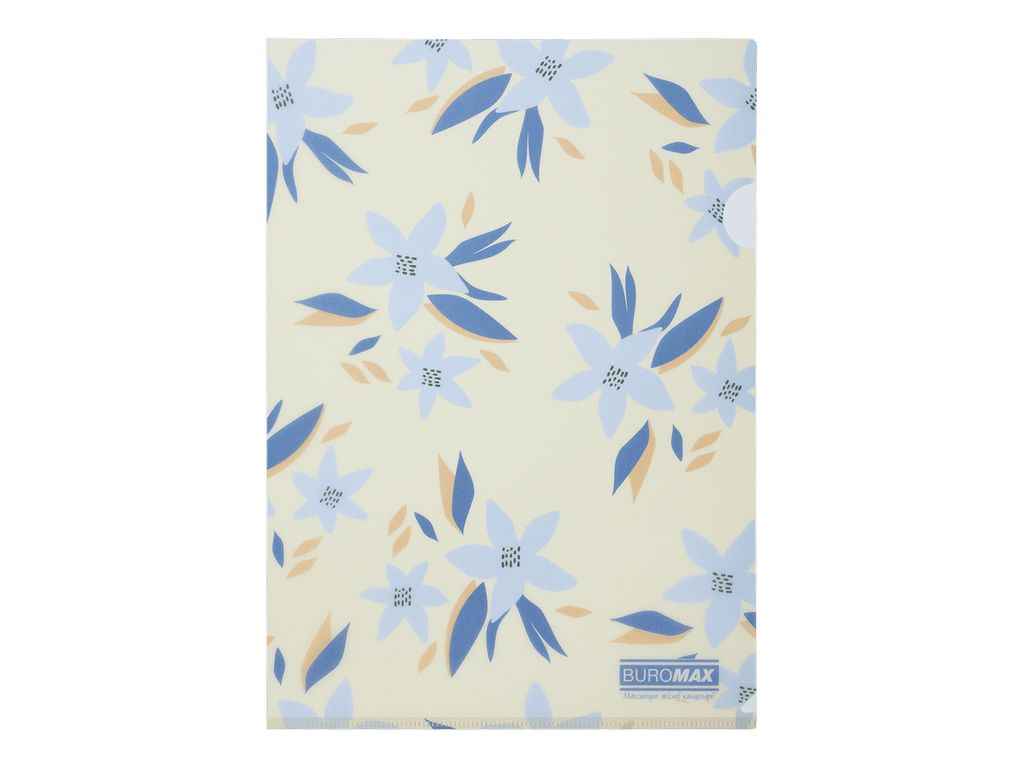 Папка-куточок ARABESKI А4 пластик маренго ТМ BUROMAX Папка-куточок ARABESKI А4 пластик маренго ТМ BUROMAX