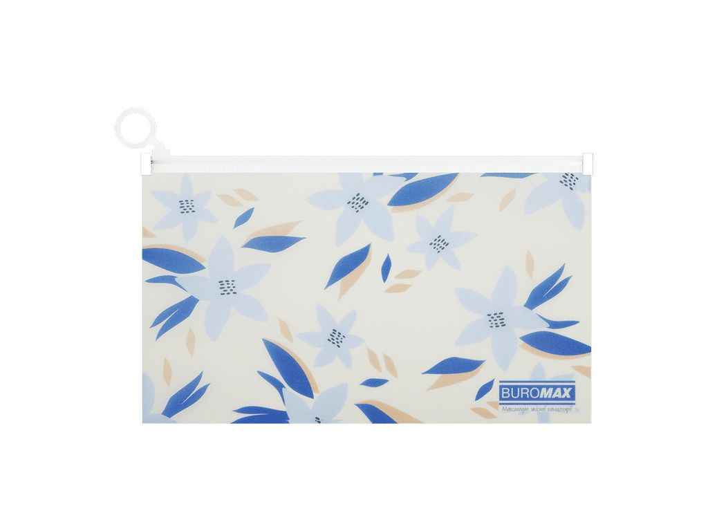 Папка-конверт на zip-блискавці ARABESKI DL пластик маренго ТМ BUROMAX Папка-конверт на zip-блискавці ARABESKI DL пластик маренго ТМ BUROMAX