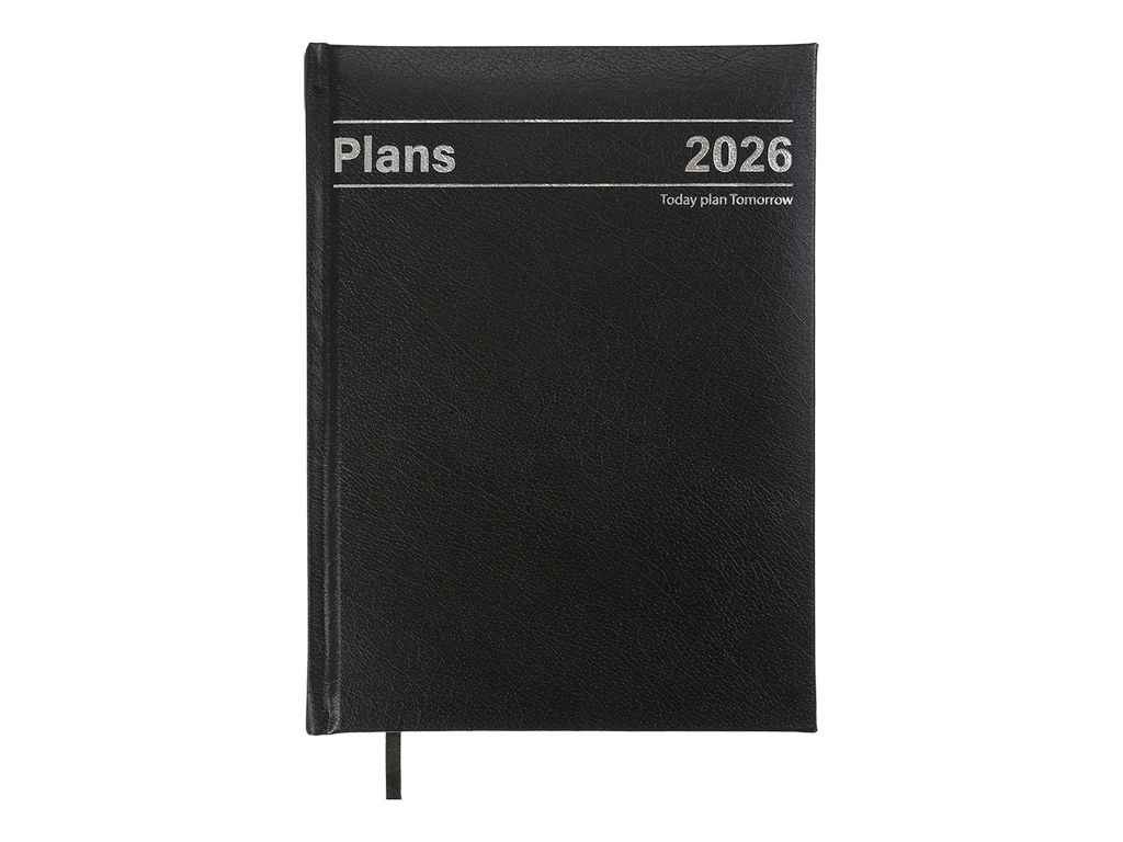 Щоденник А5 датов. 2026 STYLE чорний бумвініл/поролон ТМ BUROMAX Щоденник А5 датов. 2026 STYLE чорний бумвініл/поролон ТМ BUROMAX