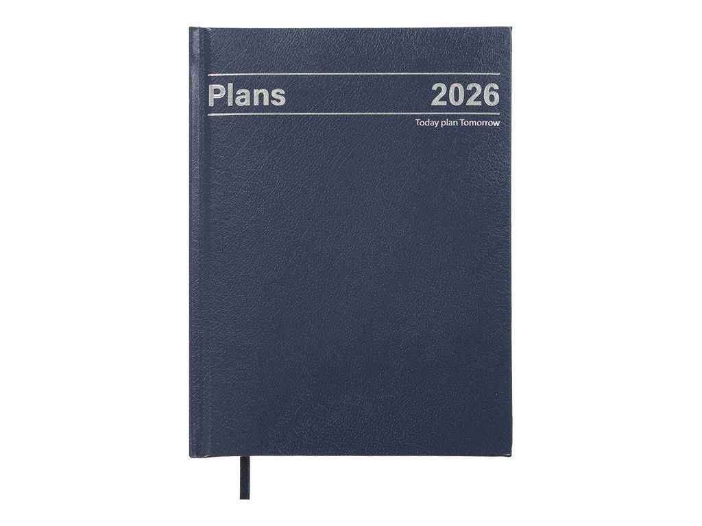 Щоденник А5 датов. 2026 STYLE синій бумвініл/поролон ТМ BUROMAX Щоденник А5 датов. 2026 STYLE синій бумвініл/поролон ТМ BUROMAX