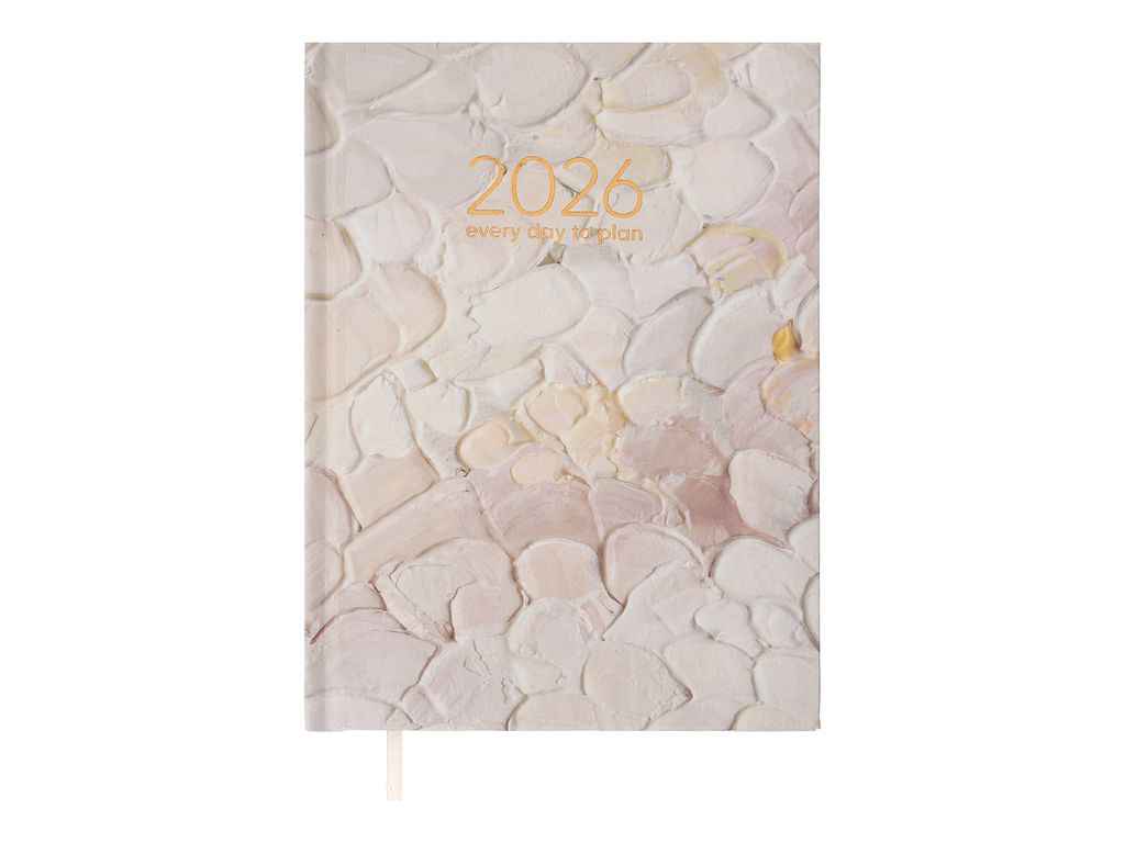 Щоденник А5 датов. поліграфічний FANTASTIC 2026 пісочний ТМ BUROMAX Щоденник А5 датов. поліграфічний FANTASTIC 2026 пісочний ТМ BUROMAX