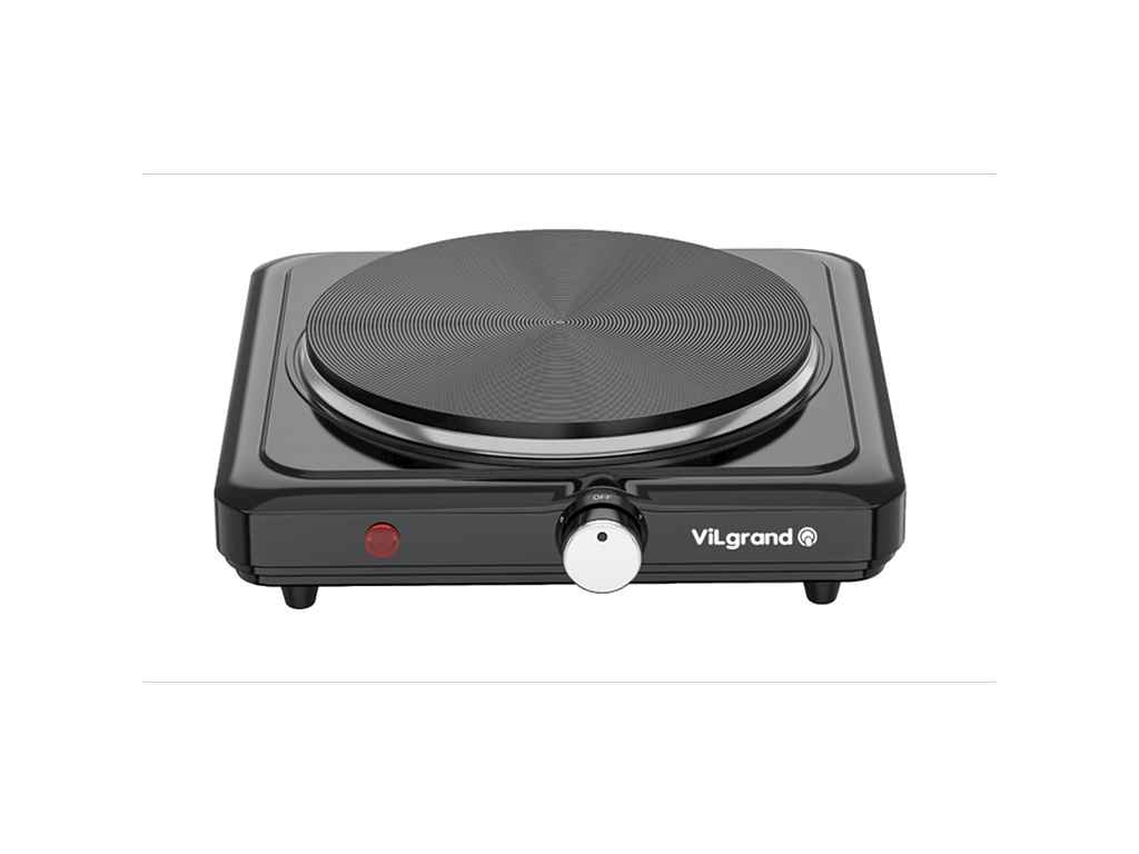 Електроплита 1500Вт 1комф. ( блин 185мм, 5 рівнів потужності) VHP181F-BLACK ТМ VILGRAND Електроплита 1500Вт 1комф. ( блин 185мм, 5 рівнів потужності) VHP181F-BLACK ТМ VILGRAND