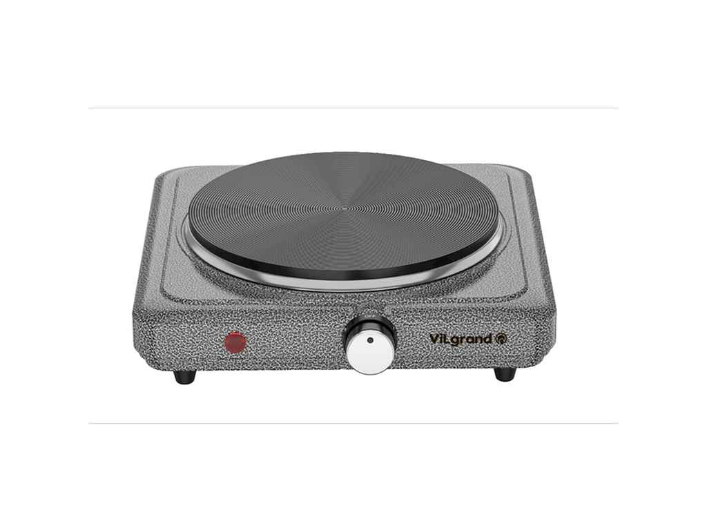 Електроплита 1500Вт 1комф. ( блин 185мм, 5 рівнів потужності) VHP181F-GRAY ТМ VILGRAND Електроплита 1500Вт 1комф. ( блин 185мм, 5 рівнів потужності) VHP181F-GRAY ТМ VILGRAND