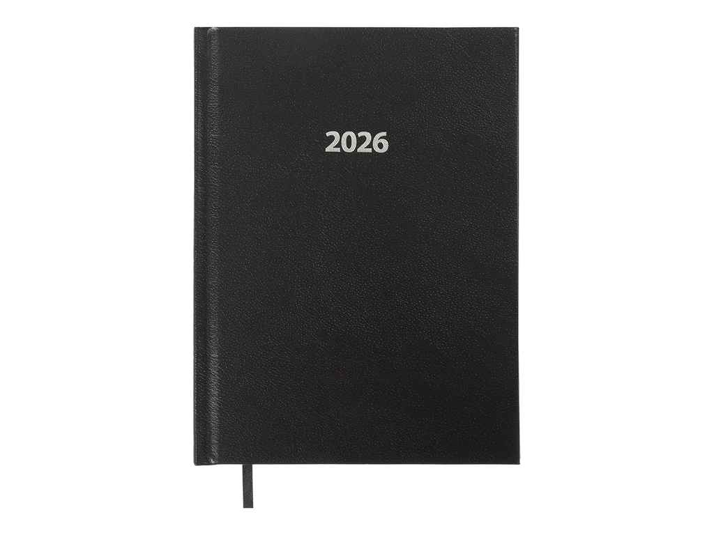 Щоденник А5 датов. 2026 STRONG чорний бумвініл ТМ BUROMAX Щоденник А5 датов. 2026 STRONG чорний бумвініл ТМ BUROMAX
