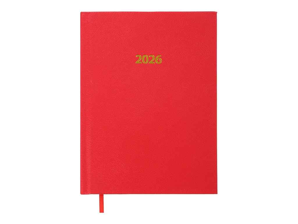 Щоденник А5 датов. 2026 STRONG червоний бумвініл ТМ BUROMAX Щоденник А5 датов. 2026 STRONG червоний бумвініл ТМ BUROMAX
