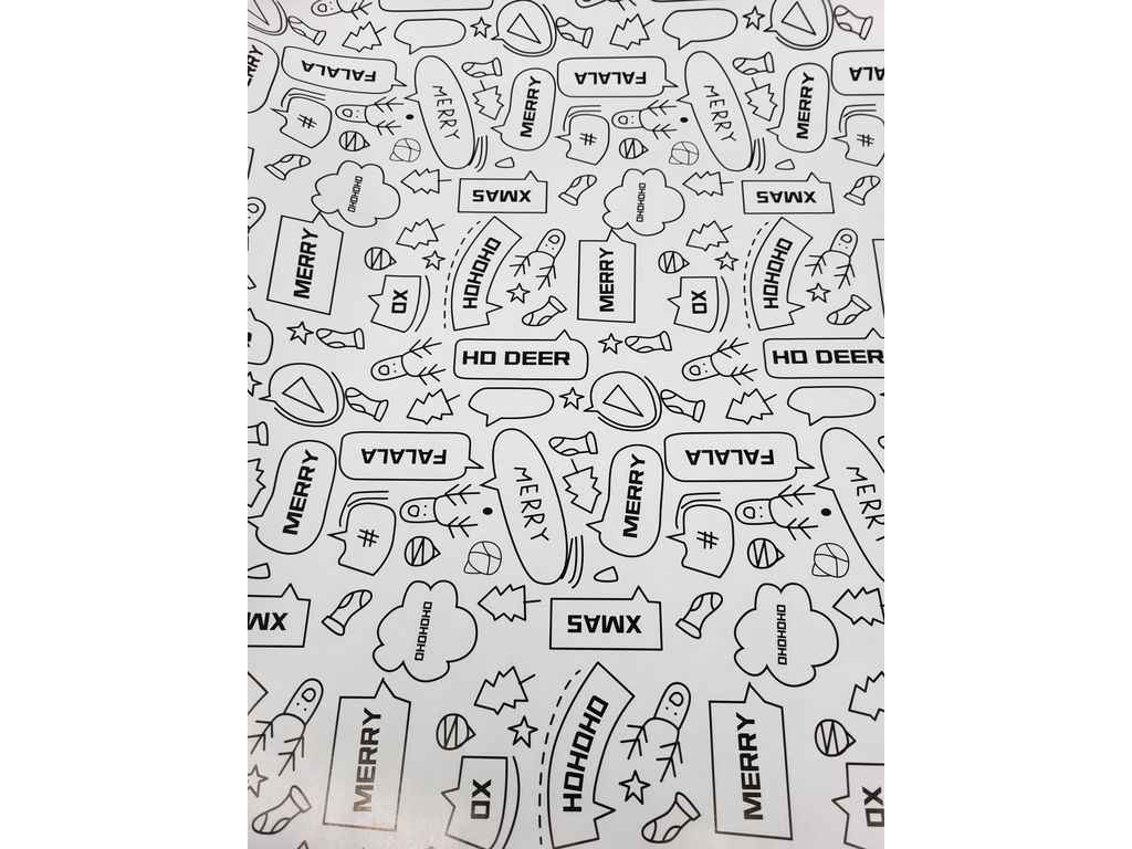 Папір пакувальний Новорічний 70*100см (10л/уп) 22748-18 ТМ PRC Папір пакувальний Новорічний 70*100см (10л/уп) 22748-18 ТМ PRC