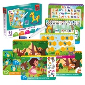 Дитячі розвивальні картки "Пиши-стирай Коник" VT5010-41, 18 сторінок. Зображення №2