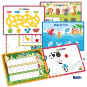 Дитячі розвивальні картки "Пиши-стирай Левеня" VT2020-02, 9 сторінок. Зображення №3