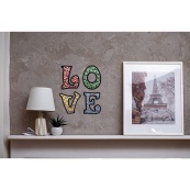 Детский набор для творчества хрустальная мозаика "Любовь" MA4003. Изображение №2 Детский набор для творчества хрустальная мозаика "Любовь" MA4003. Изображение №2