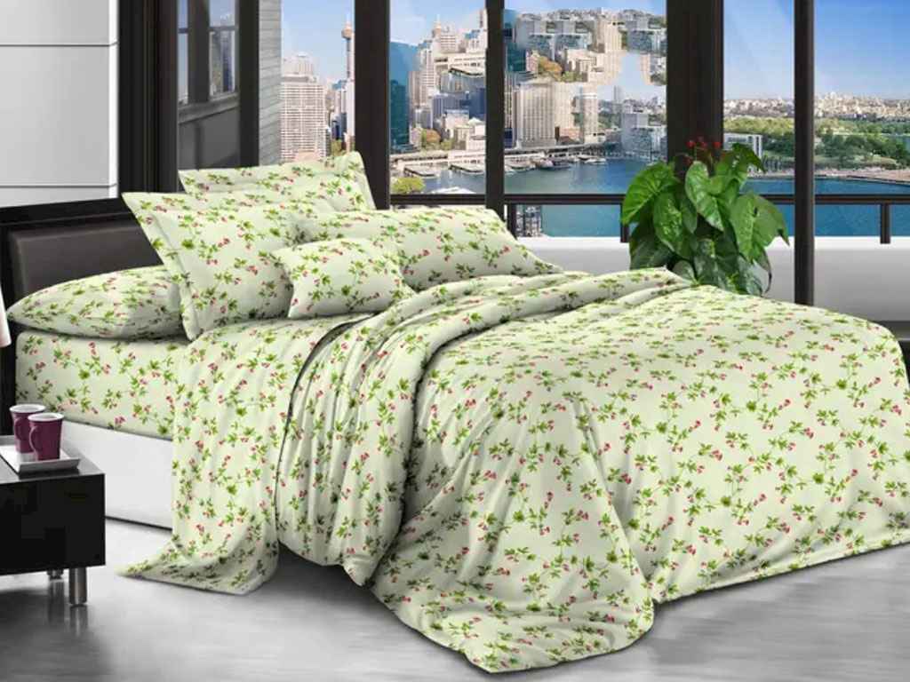 Комплект постільної білизни Євро 70*70 арт.237 полікотон ТМ CONSTANCY Комплект постільної білизни Євро 70*70 арт.237 полікотон ТМ CONSTANCY